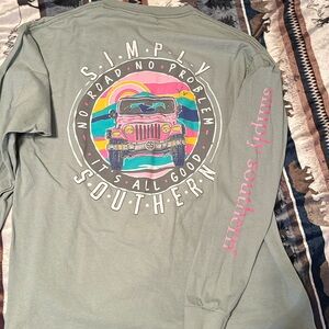 Women’s large simply southern long sleeve
